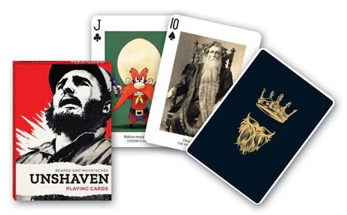Playing Cards - Unshaven - 9001890168611 - Piatnik - The Little Lost Bookshop