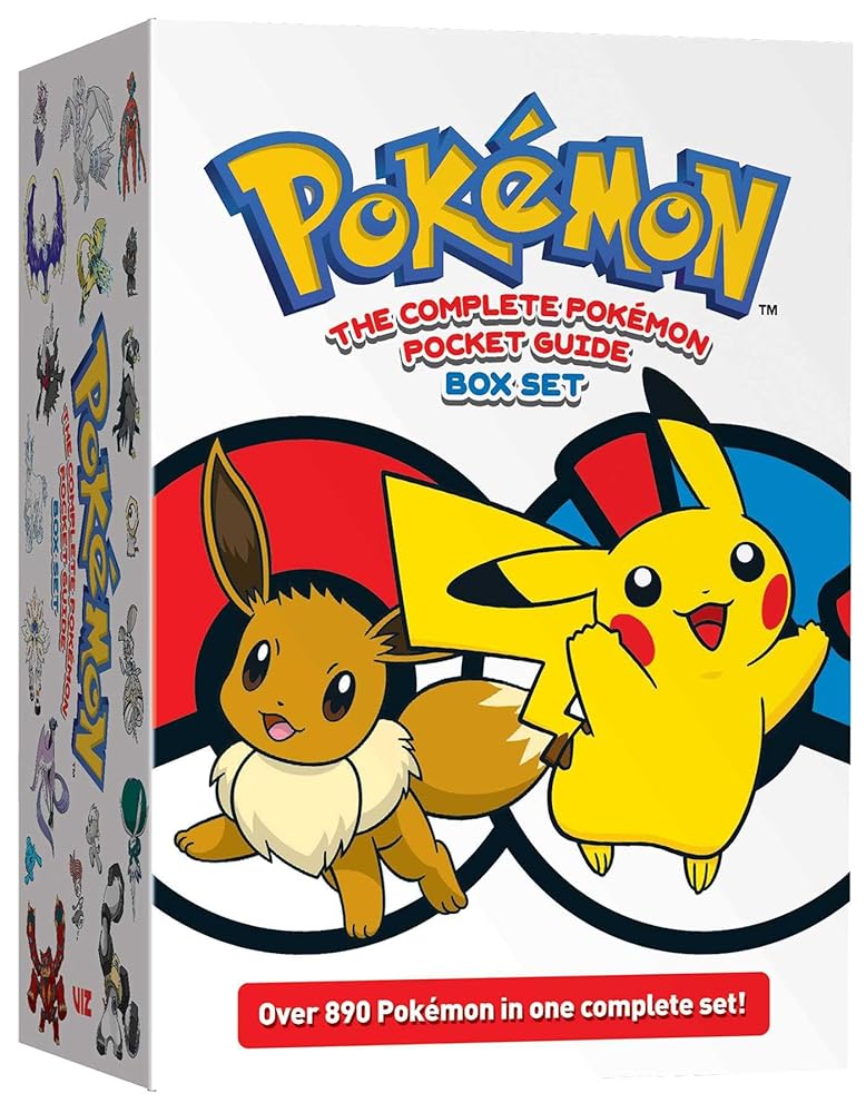 Pokémon: The Complete Pokémon Pocket Guide Box Set - 9781974741205 - Shogakukan - VIZ Media LLC - The Little Lost Bookshop