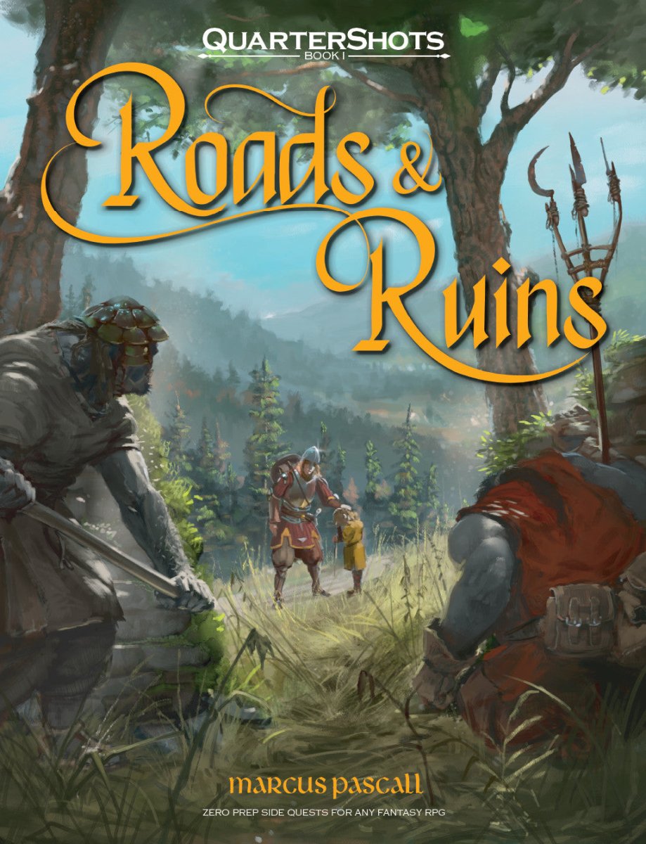 QuarterShots: Roads & Ruins - 658580981754 - The Little Lost Bookshop - The Little Lost Bookshop