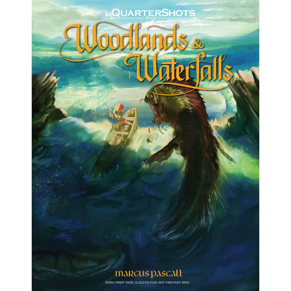 QuarterShots: Woodlands & Waterfalls - 658580981778 - The Little Lost Bookshop - The Little Lost Bookshop