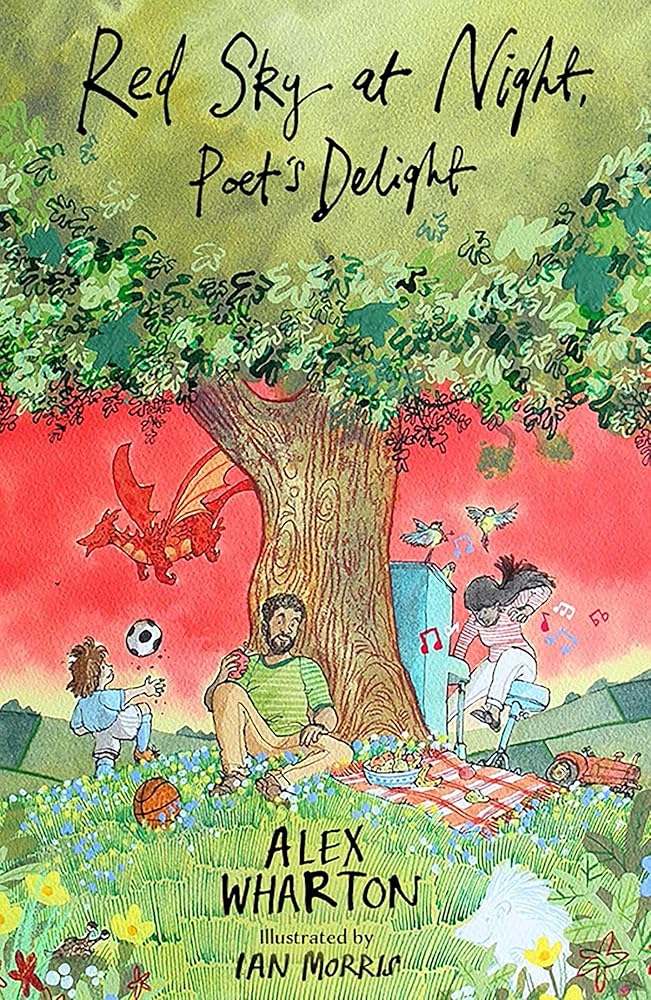 Red Sky at Night, Poet's Delight - 9781915444356 - Alex Wharton, Ian Morris - Firefly Press - The Little Lost Bookshop