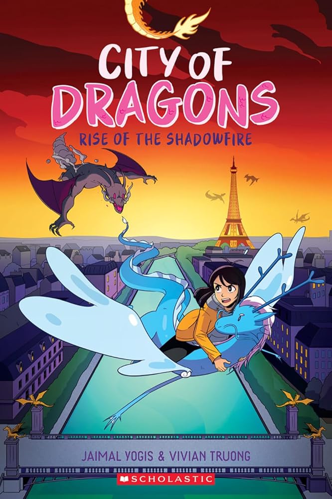 Rise of the Shadowfire: A Graphic Novel (City of Dragons 2) - 9781338660456 - Jaimal Yogis, Vivian Truong - Scholastic Inc - The Little Lost Bookshop