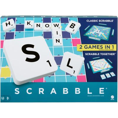 Scrabble: 2 Games in 1 - 194735212941 - Jedko Games - The Little Lost Bookshop