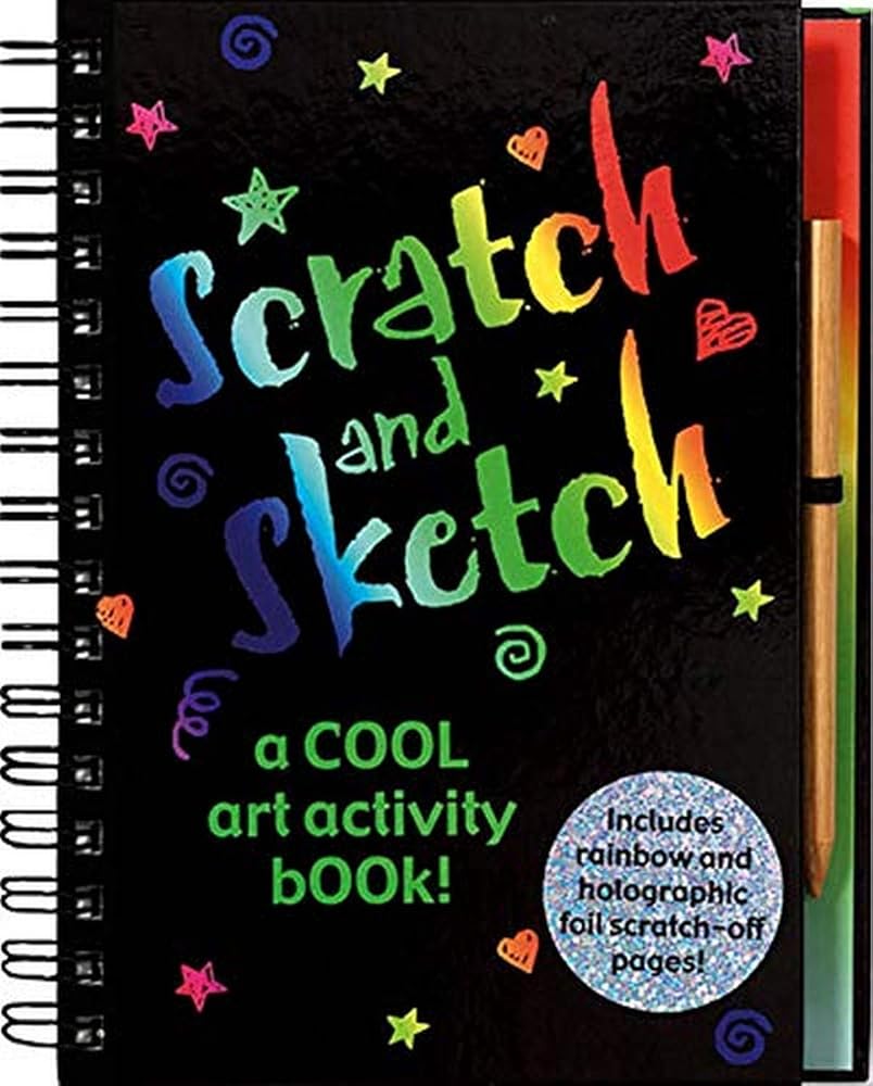 Scratch and Sketch: A Cool Art Activity Book! (Scratch & Sketch) - 9780880882453 - Peter Pauper Press - Peter Pauper Press - The Little Lost Bookshop