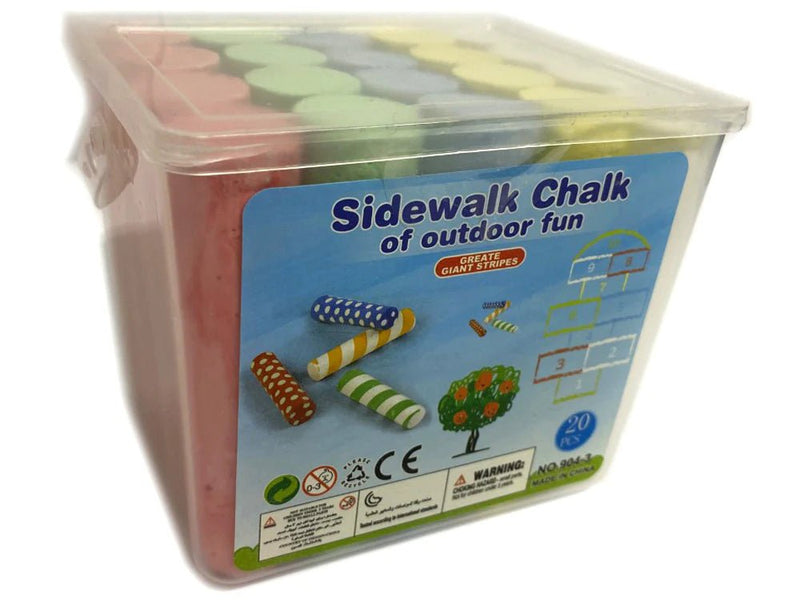 Sidewalk Chalk - 9314179041360 - Jedko Games - The Little Lost Bookshop