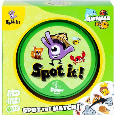 Spot It! Animals - 3558380113966 - VR - Board Games - The Little Lost Bookshop