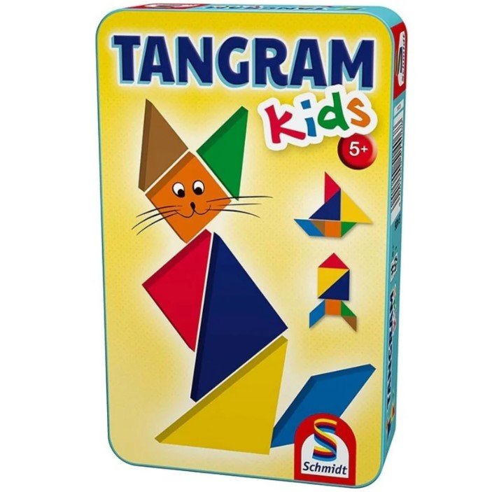 Tanagram in a Tin for Kids - 4001504514068 - Jedko Games - The Little Lost Bookshop