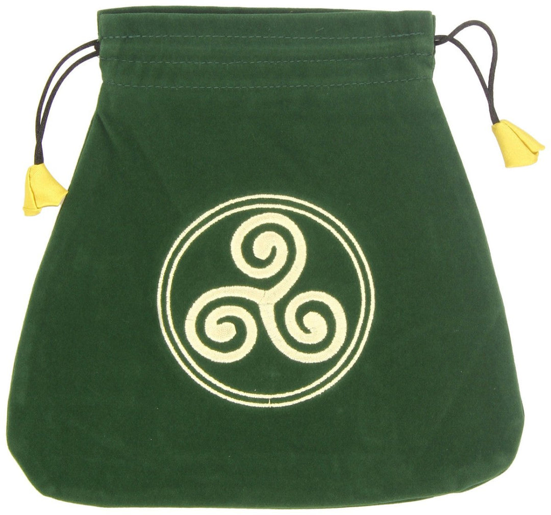 Tarot Bag Velvet Triskele - 9788883956881 - The Little Lost Bookshop - The Little Lost Bookshop