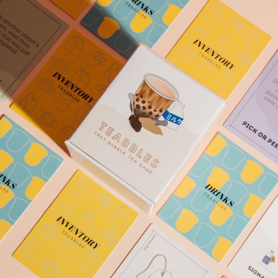 Teabbles: That Bubble Tea Game - 634240006586 - The Little Lost Bookshop - The Little Lost Bookshop