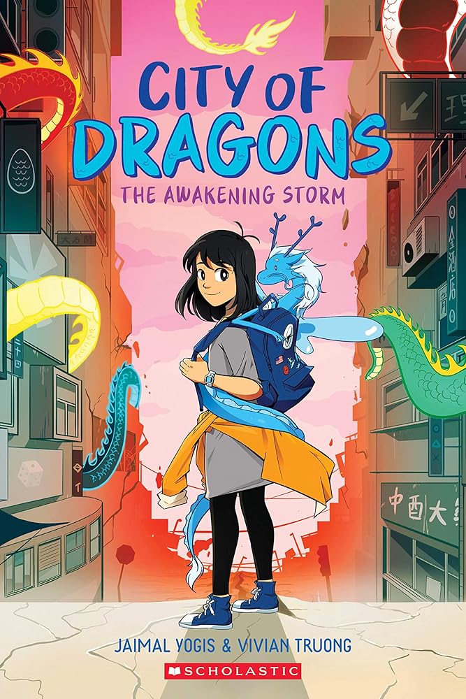 The Awakening Storm: A Graphic Novel (City of Dragons 1) - 9781338660425 - Jaimal Yogis, Vivian Truong - Scholastic Inc - The Little Lost Bookshop