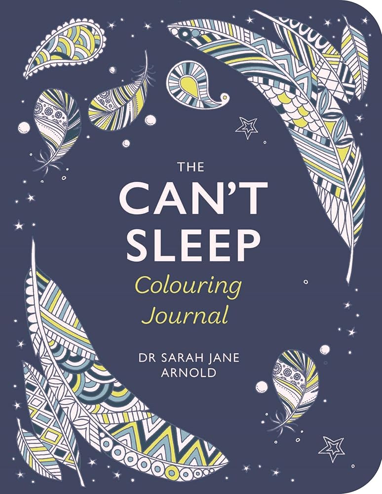 The Can't Sleep Colouring Journal - 9781789295115 - Sarah Jane Arnold - Michael O'Mara - The Little Lost Bookshop