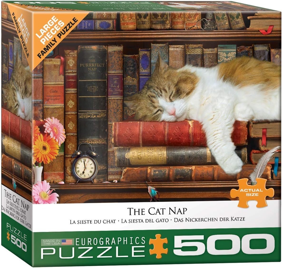 The Cat Nap Puzzle - 628136355452 - The Little Lost Bookshop - The Little Lost Bookshop