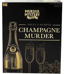 The Champagne Murder (Murder Mystery Party) - 023332332175 - Jedko Games - The Little Lost Bookshop