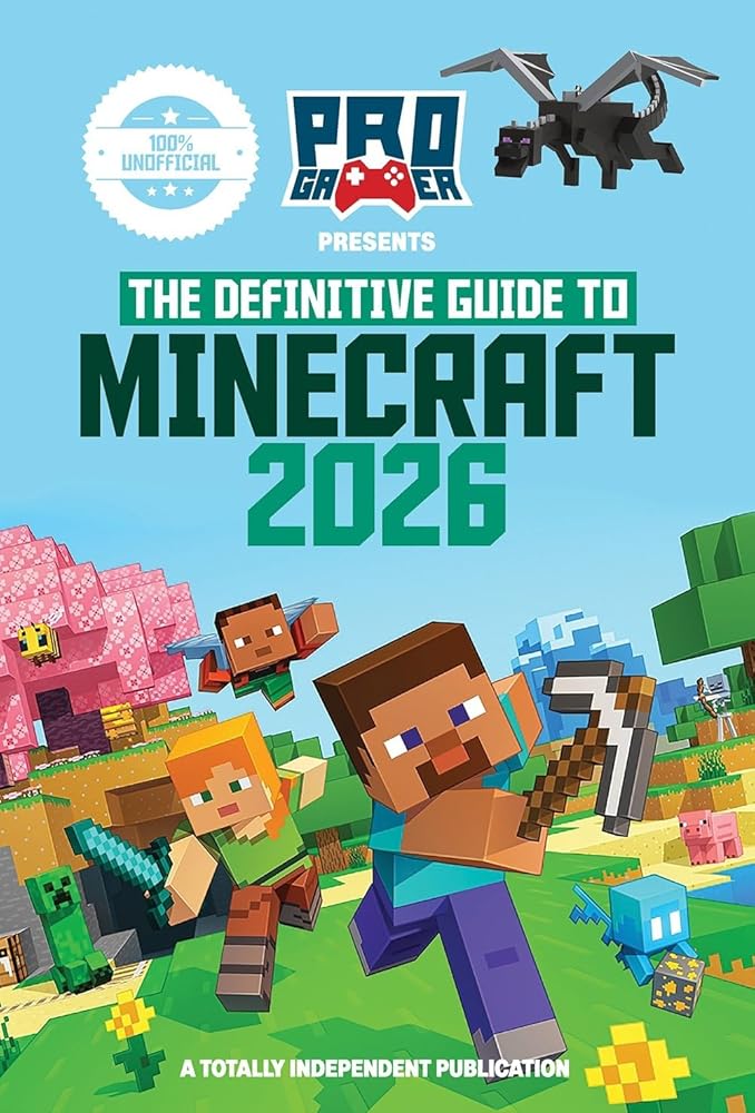 The Definitive Guide to Minecraft 2026 - 9781917522144 - PBR - Pillar Box Red Publishing - The Little Lost Bookshop