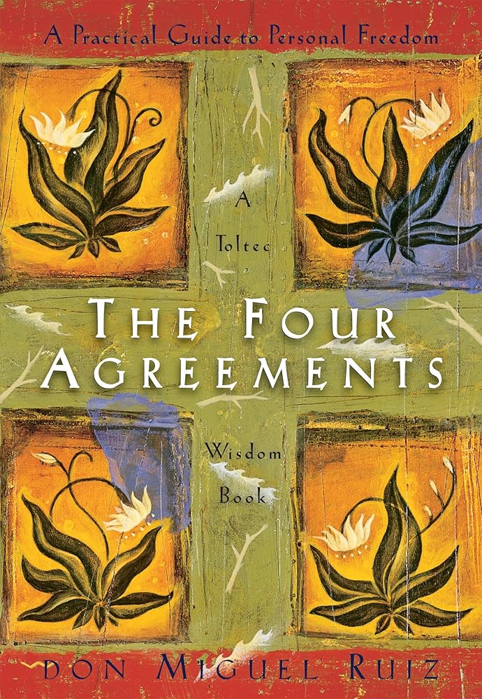 The Four Agreements: A Practical Guide to Personal Freedom (A Toltec Wisdom Book) - 9781878424310 - Don Miguel Ruiz, Janet Mills - Amber - Allen Publishing, Incorporated - The Little Lost Bookshop