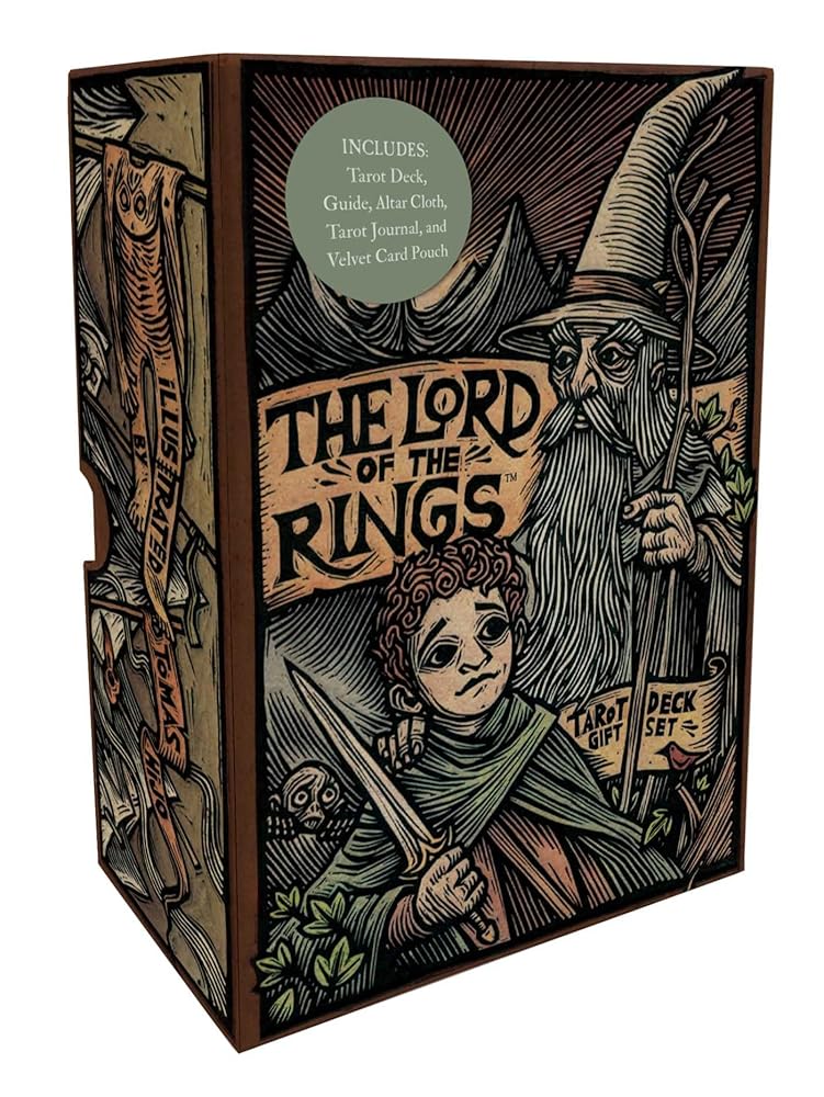 The Lord of the Rings™ Tarot Deck and Guide Gift Set - 9798886632897 - Casey Gilly, Tomas Hijo - Insights - The Little Lost Bookshop