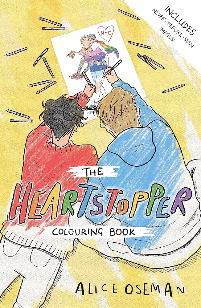 The Official Heartstopper Colouring Book: The bestselling graphic novel, now on Netflix! - 9781444958775 - Alice Oseman - Hodder Children's Books - The Little Lost Bookshop