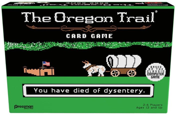 The Oregon Trail - 021853022391 - Card Game - Goliath - The Little Lost Bookshop