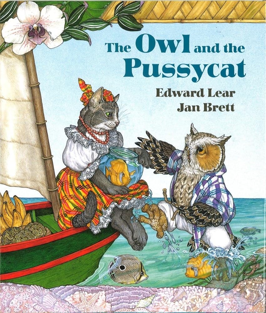 The Owl and the Pussycat - 9780399231933 - Edward Lear, Jan Brett - G.P. Putnam's Sons Books for Young Readers - The Little Lost Bookshop