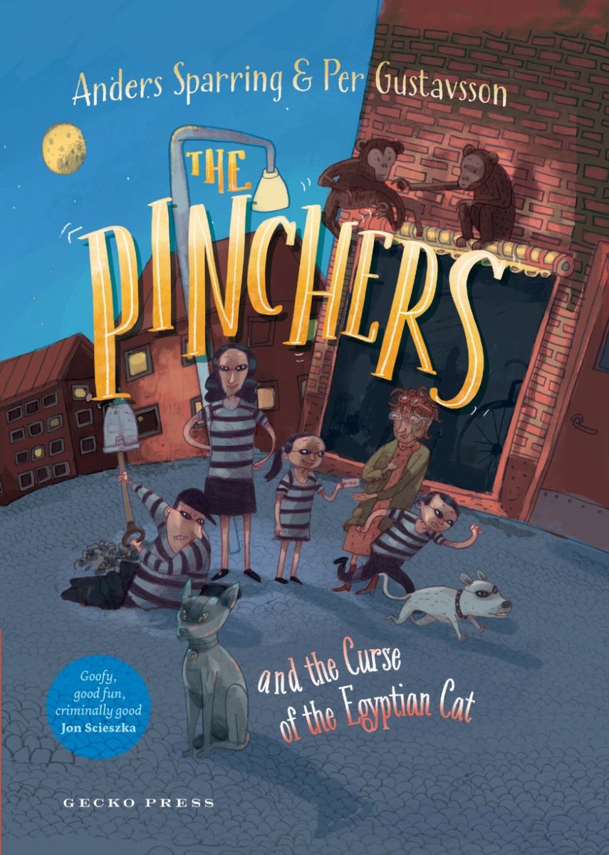 The Pinchers and the Curse of the Egyptian Cat - 9798765670132 - Anders Sparring & Per Gustavsson - Gecko Press - The Little Lost Bookshop