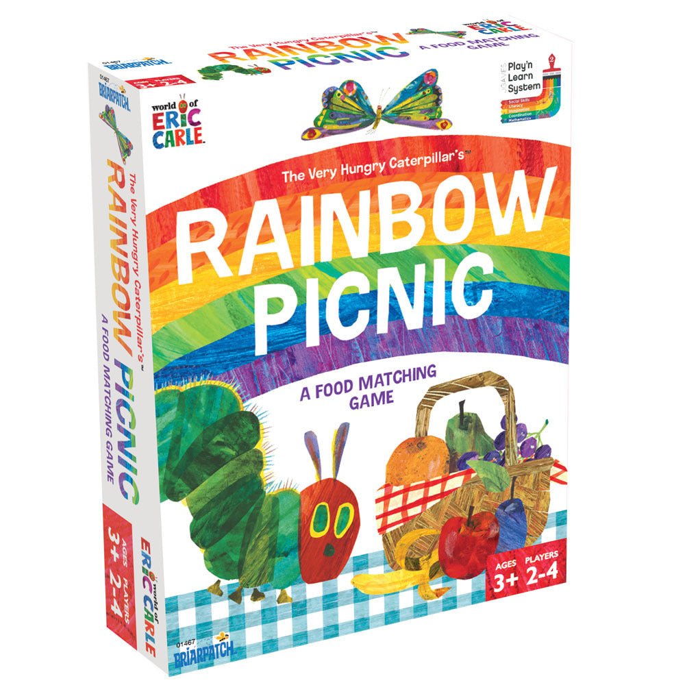 The Very Hungary Caterpillar Rainbow Picnic: A Food Matching Game - 794764014679 - The Little Lost Bookshop - The Little Lost Bookshop
