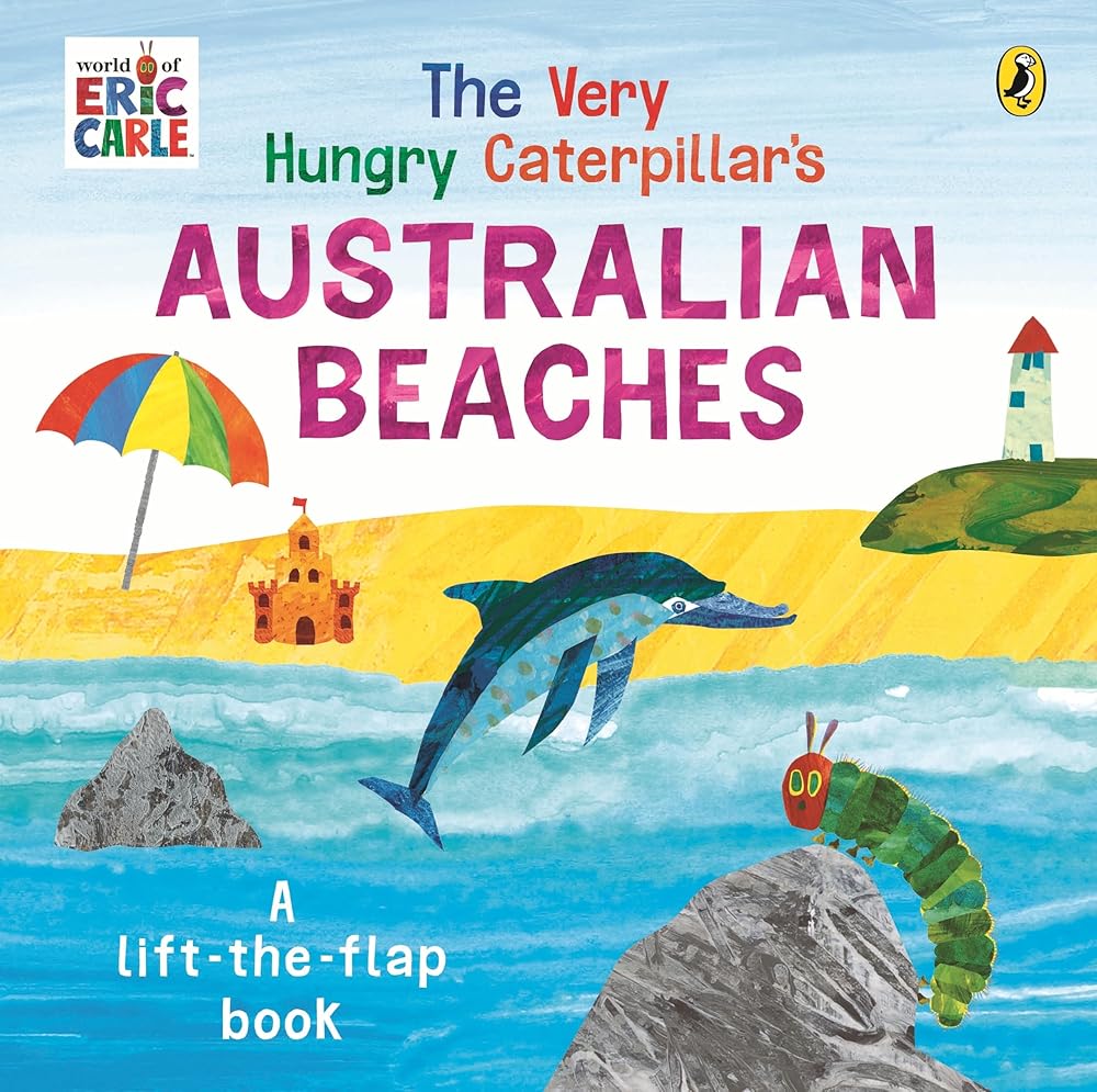 The Very Hungry Caterpillar's Australian Beaches: A lift - the - flap pop - up book - 9780241763193 - Eric Carle - Picture Puffin - The Little Lost Bookshop