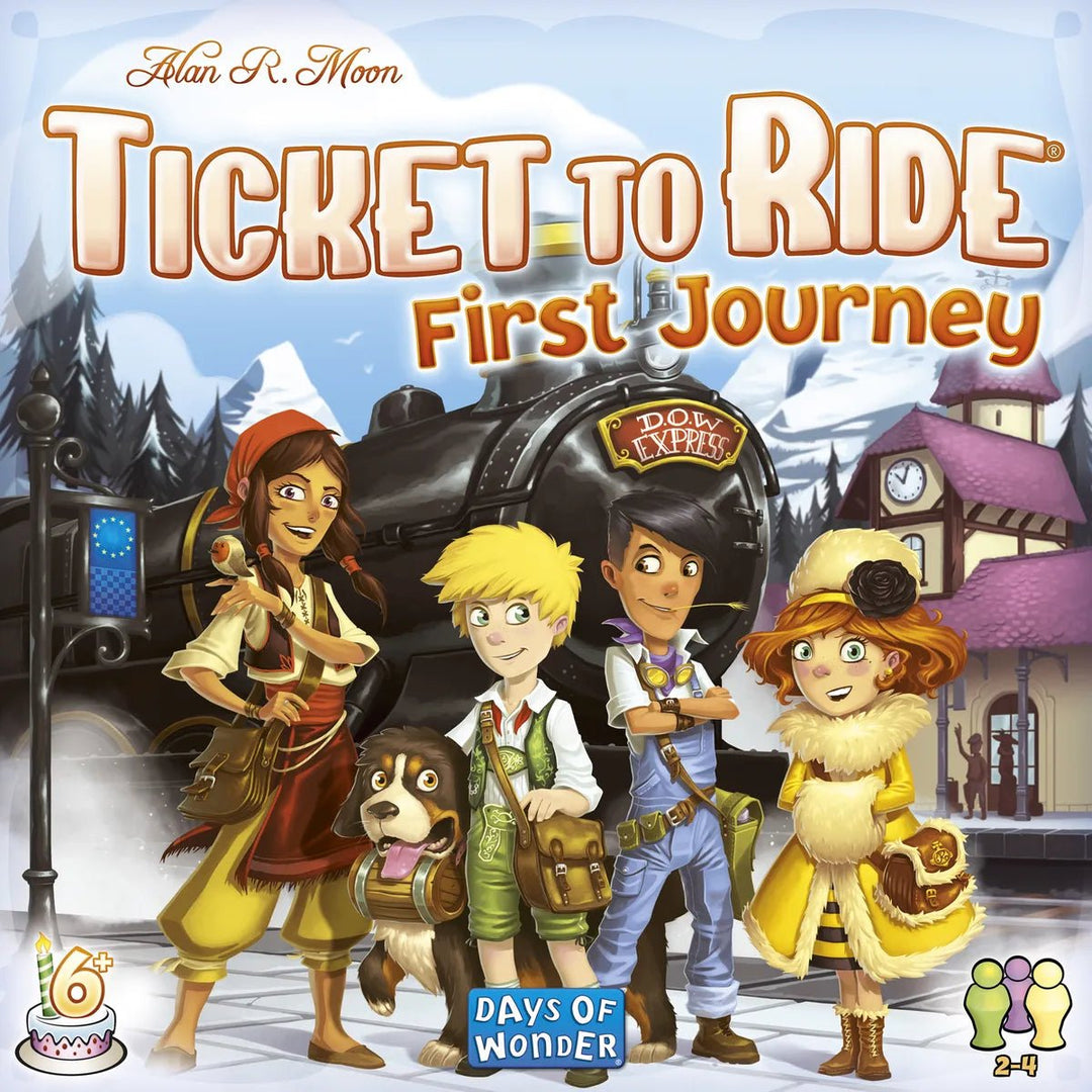 Ticket to Ride Europe First Journey - 824968200278 - The Little Lost Bookshop - The Little Lost Bookshop