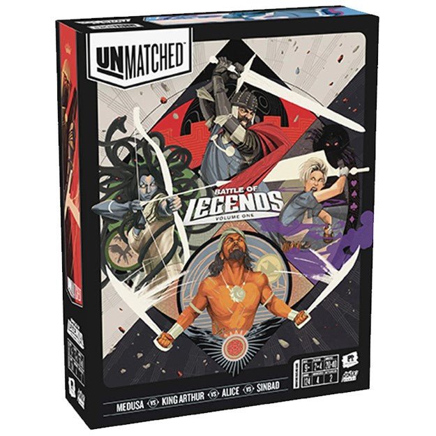 Unmatched Battle of Legends Vol. 1 - 3760175517556 - Gardners Books - The Little Lost Bookshop