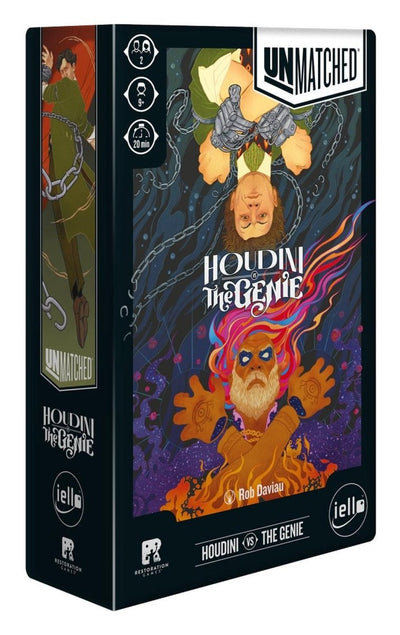 Unmatched Houdini vs The Genie - 3701551700612 - Game - The Little Lost Bookshop