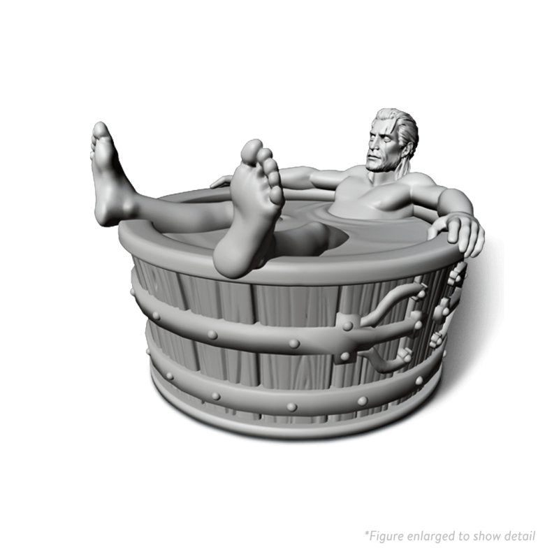 Unmatched - Witcher: Geralt In The Bath Tub Action Figure - The Little Lost Bookshop - The Little Lost Bookshop