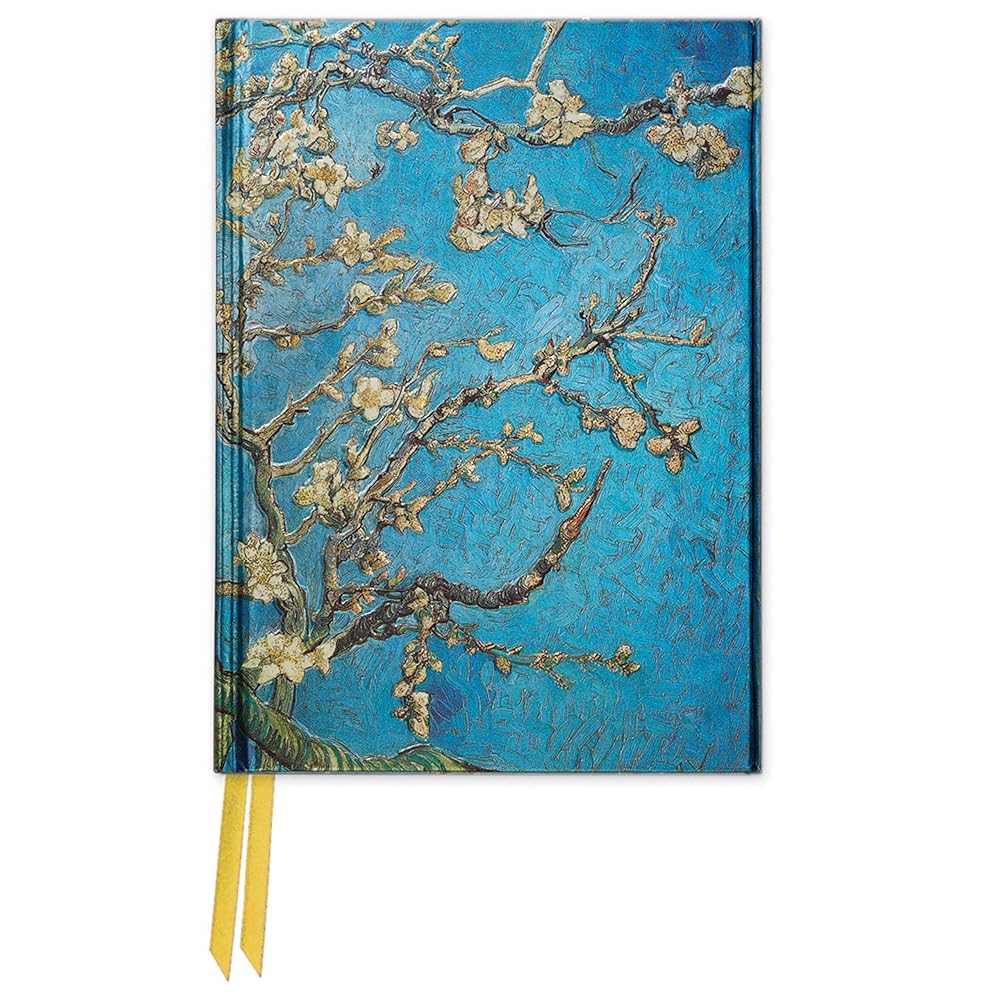 Vincent van Gogh: Almond Blossom (Foiled Pocket Journal) (1) (Flame Tree Pocket Notebooks) - 9781786640277 - Flame Tree Studio - Flame Tree Gift - The Little Lost Bookshop