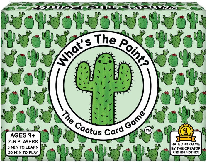 What's the Point? (The Cactus Card Game) - 803979093116 - Game - Blue Orange - The Little Lost Bookshop