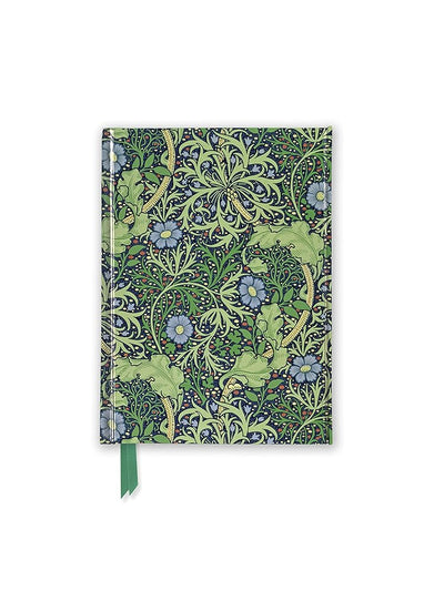 William Morris: Seaweed (Foiled Pocket Journal) (Flame Tree Pocket Notebooks) - 9781839648571 - Flame Tree Studio - Flame Tree Gift - The Little Lost Bookshop