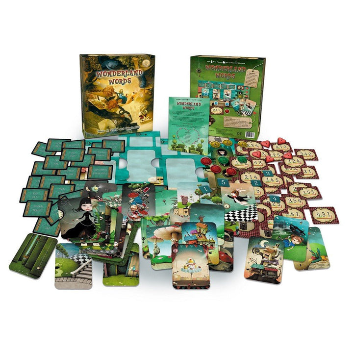 Wonderland Words - 860036001576 - Board Game - The Little Lost Bookshop - The Little Lost Bookshop