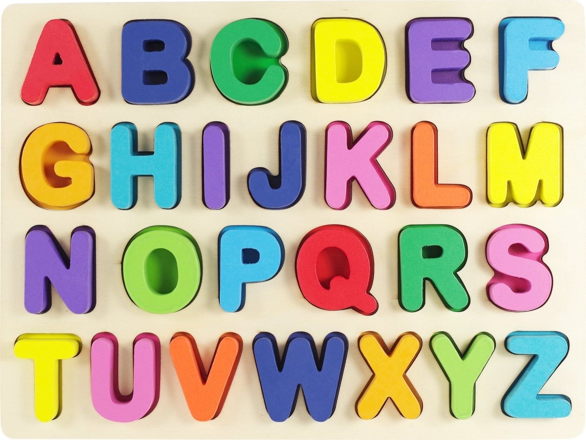 Wooden Puzzle letters - 9781441335111 - Peter Pauper Press - The Little Lost Bookshop