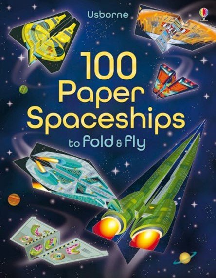 100 Paper Spaceships - 9781409598602 - Jedko Games - The Little Lost Bookshop