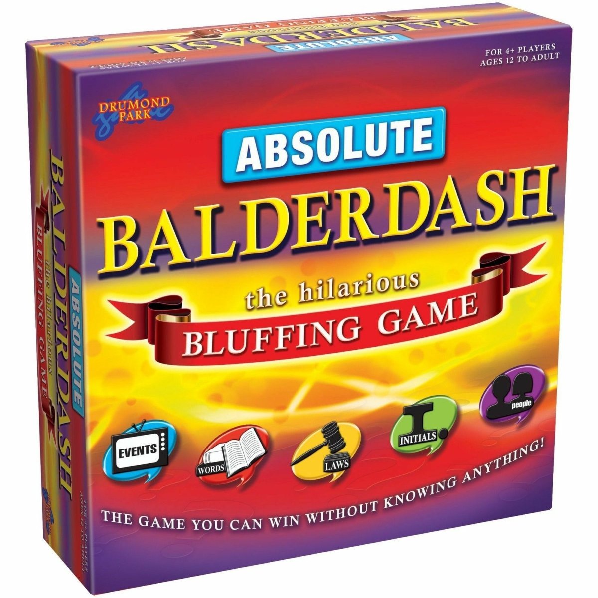 Absolute Balderdash - 9313612001169 - Board Game - Ventura Games - The Little Lost Bookshop