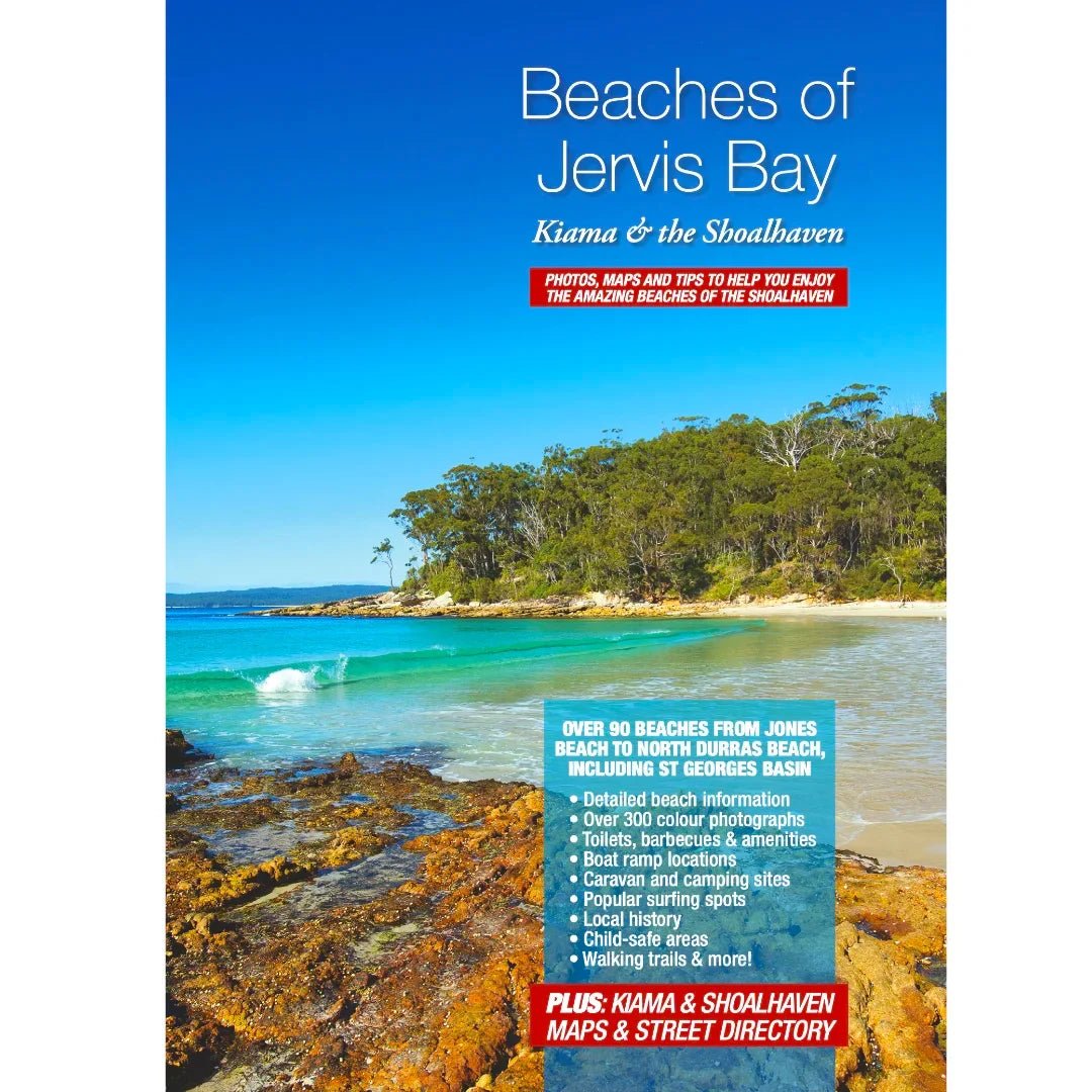 Beaches of Jervis Bay, Kiama & the Shoalhaven - 9780994248145 - Hyams Publishing - The Little Lost Bookshop