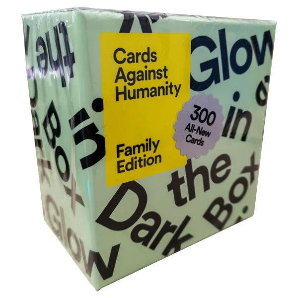 Cards Against Humanity (Family Ed) Glow in the Dark Box - 817246020682 - Board Games - The Little Lost Bookshop