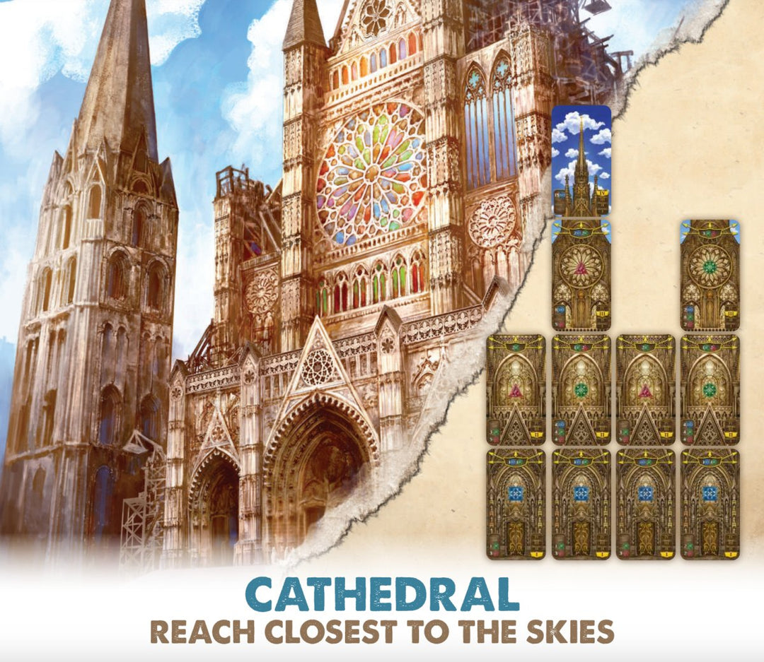 Cathedral - 3663411300779 - Games - Don't Panic Games - The Little Lost Bookshop