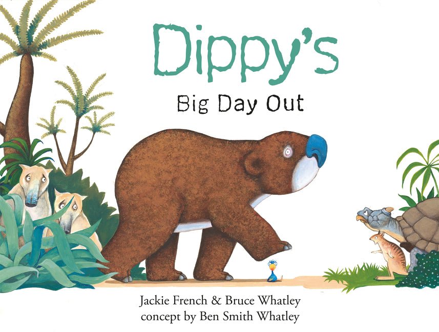 Dippy's Big Day Out (Dippy the Diprotodon, #1) - 9781460754061 - Jackie French - HarperCollins Publishers - The Little Lost Bookshop
