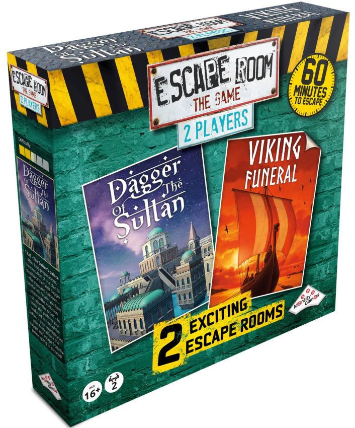 Escape Room: Dagger of the Sultan and Viking Funeral - 9339111011348 - Board Games - The Little Lost Bookshop