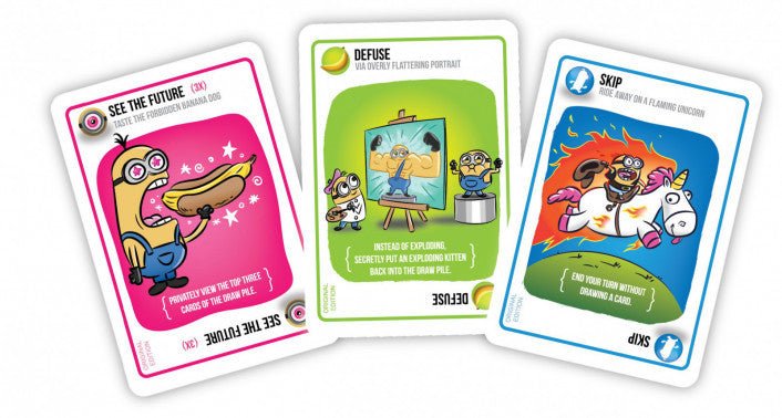Exploding Minions - 852131006495 - Game - Exploding Kittens - The Little Lost Bookshop
