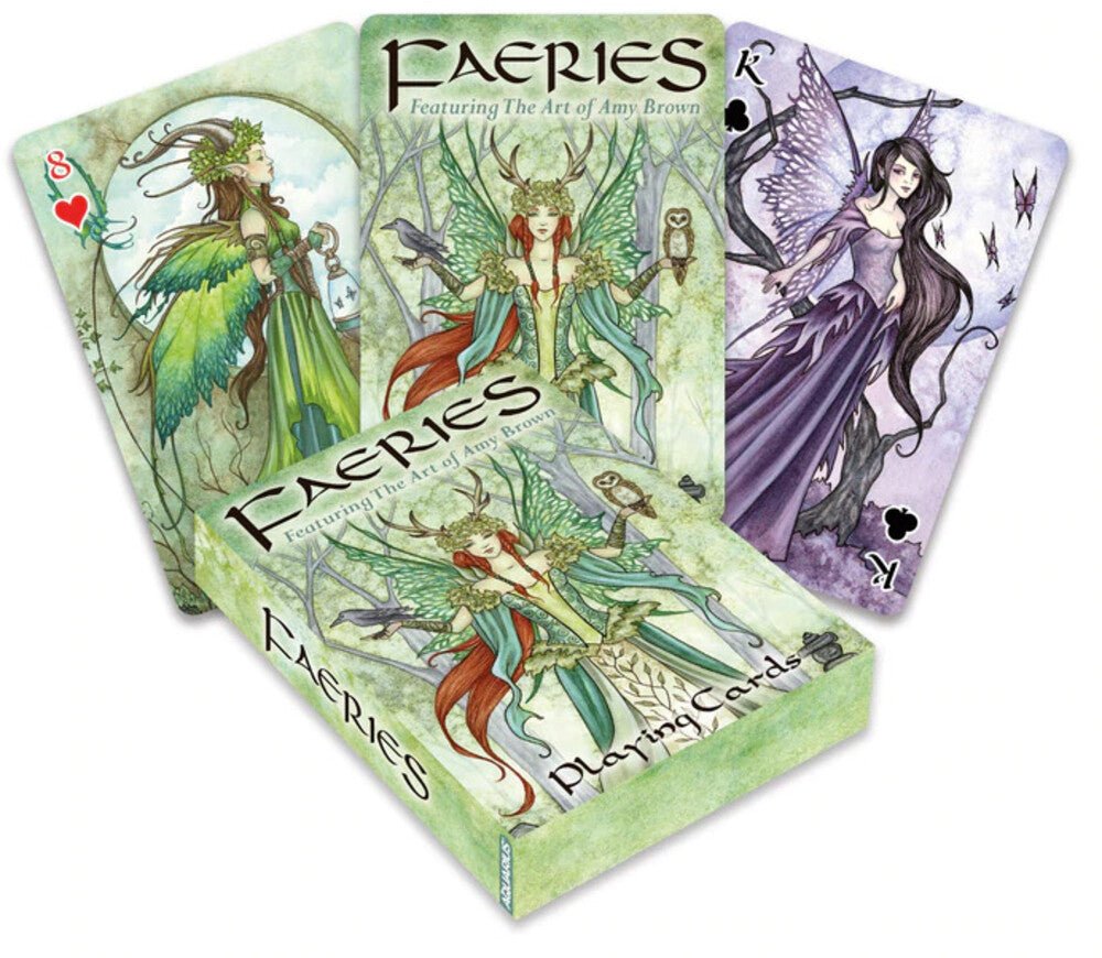 Faeries Playing Cards - 840391161559 - Board Games - The Little Lost Bookshop