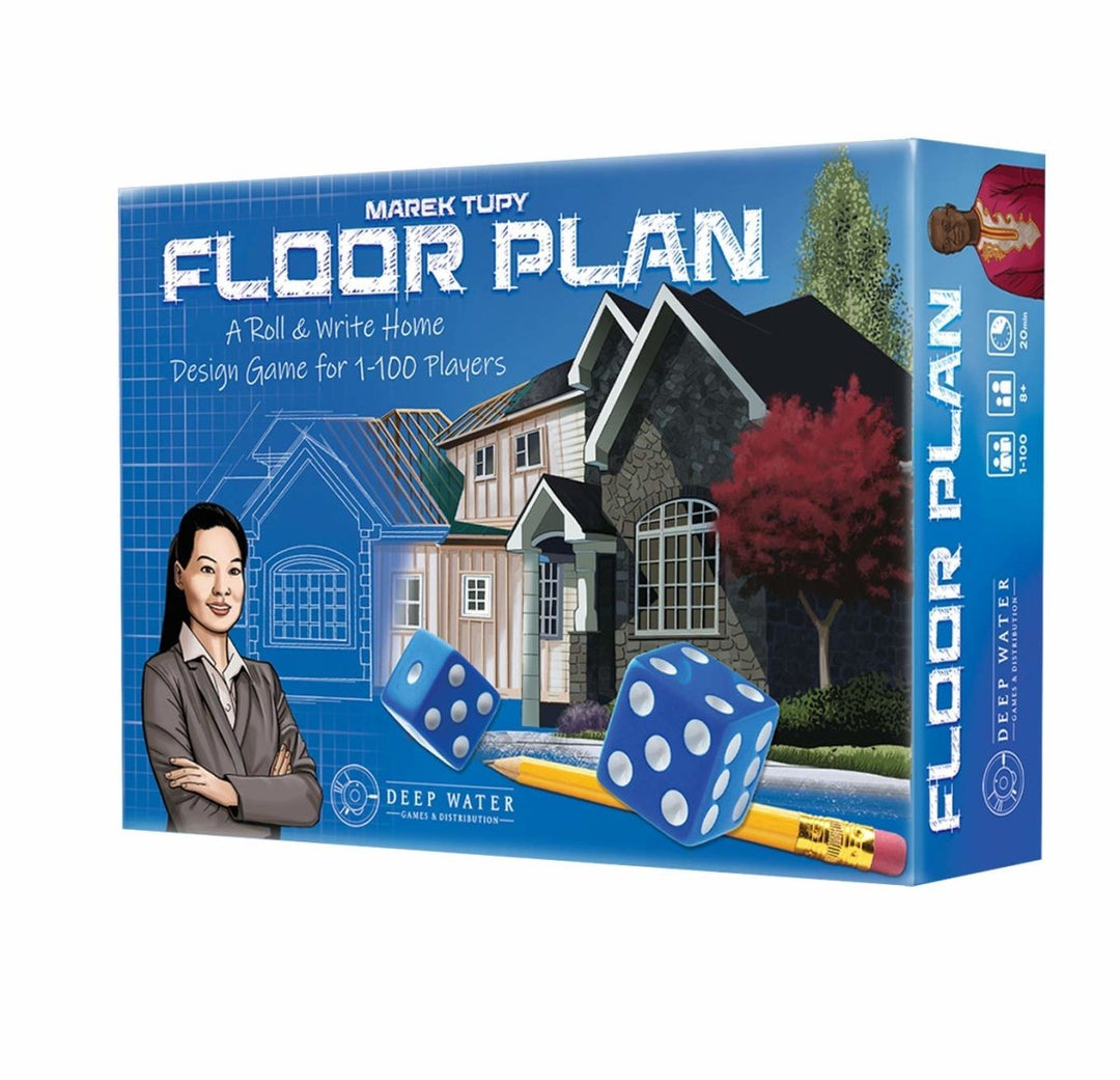 Floor Plan - 682604701370 - Marek Tupy - Deep Water - The Little Lost Bookshop