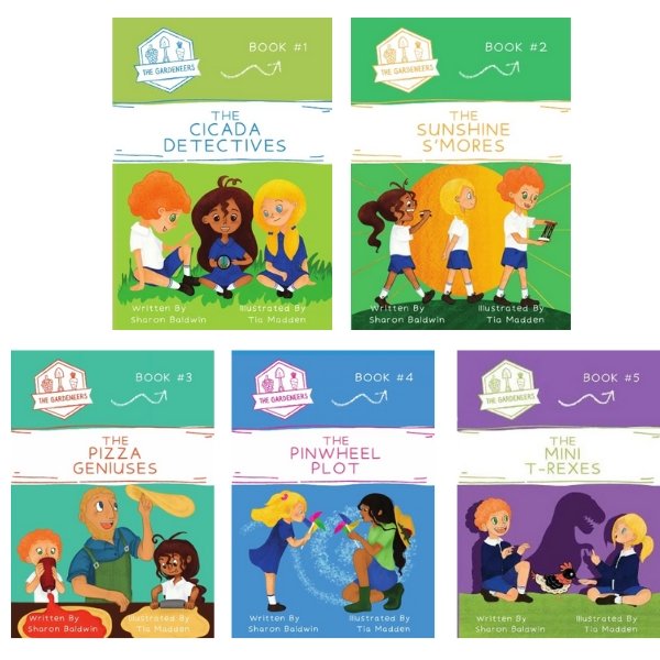 Gardeneers (5-pack) - Gardeneers5 - Sharon Baldwin - Loose Parts Press - The Little Lost Bookshop