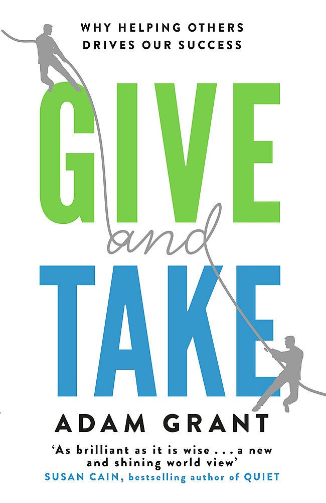 Give and Take - 9781780224725 - Grant, Adam - Orion - The Little Lost Bookshop