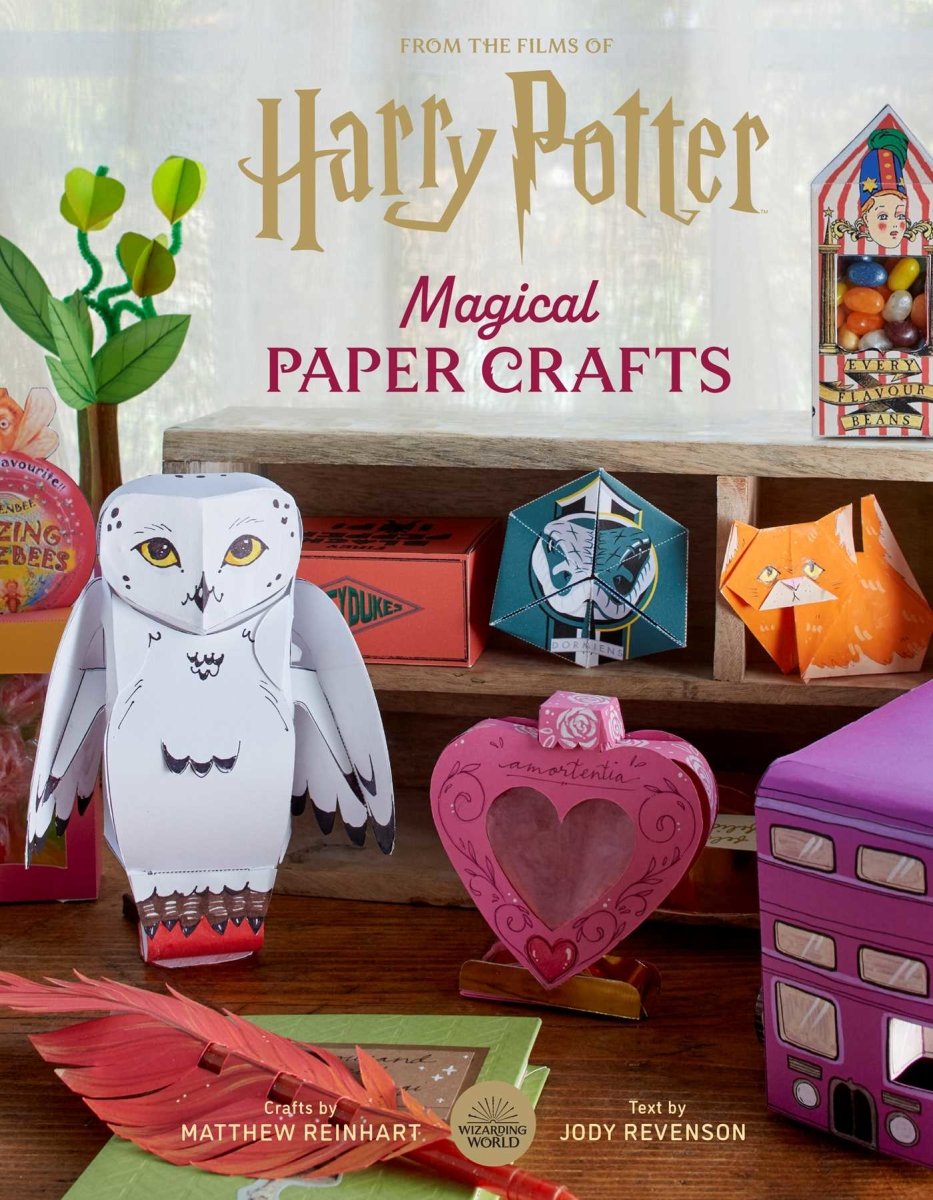 Harry Potter: Magical Paper Crafts - 9781647227654 - Matthew Reinhart - Insight Editions - The Little Lost Bookshop