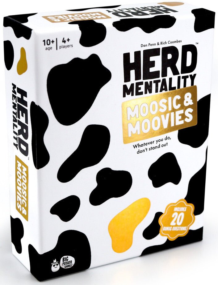 Herd Mentality: Moosic and Moovies - 5060579762551 - VR - The Little Lost Bookshop