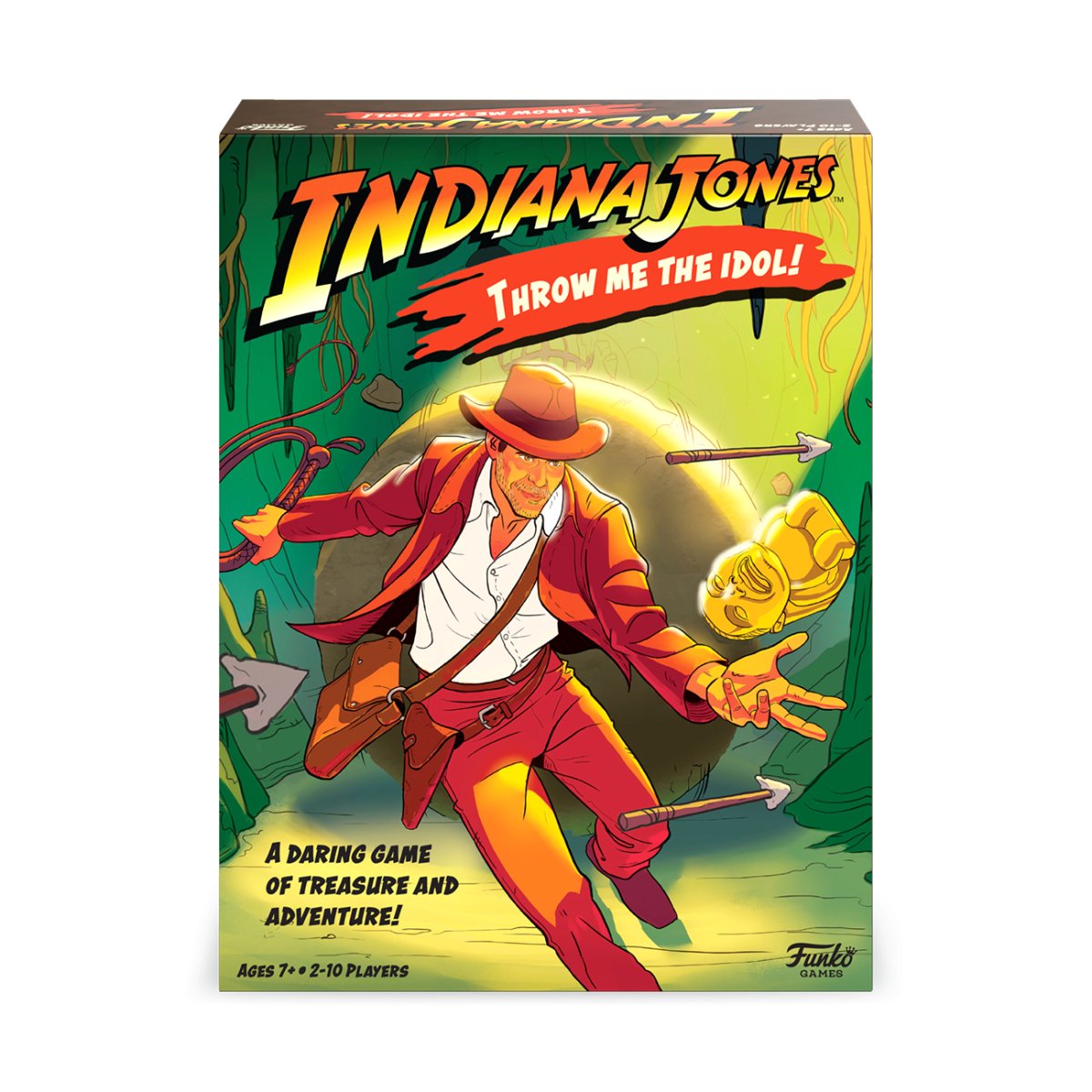 Indiana Jones: Throw Me the Idol - 889698640251 - Let's Play Games - The Little Lost Bookshop